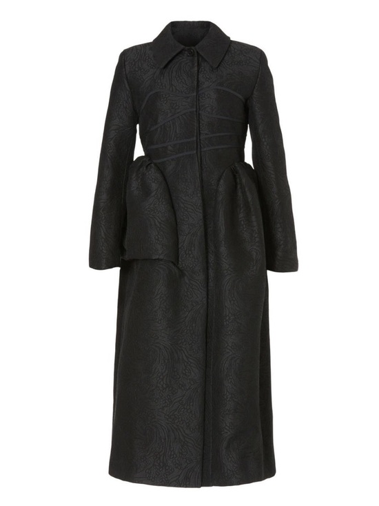 Cecilie Bahnsen Jackets & Blazers - Cecilie Bahnsen~Desiree~Black Textured Coat~Size 6~$2960~